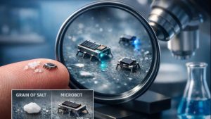 Researchers Develop World’s Smallest Autonomous Microbots: A Breakthrough Smaller Than a Grain of Salt