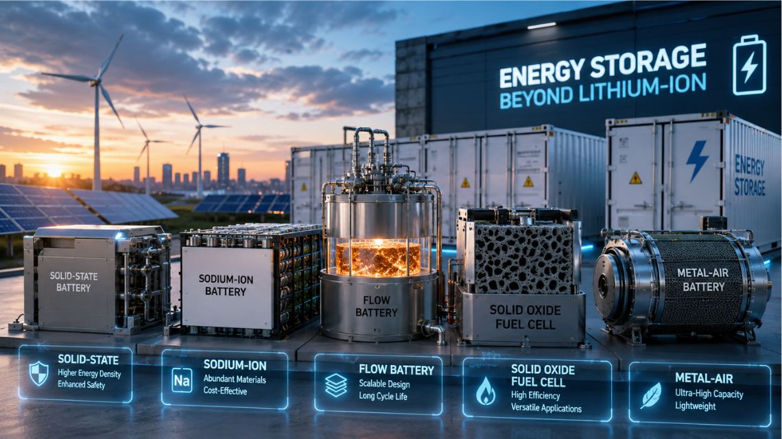 Energy Storage Beyond Lithium-Ion Batteries - Entrepreneur Gulf